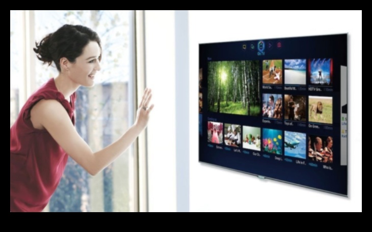 Interfețe inovatoare: televizoare cu ecran tactil și produse video controlate de gesturi